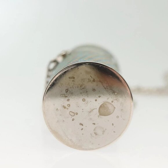 LOUIS VUITTON Monogram LV Pop Chain Lipstick Case Blue MP2536 LV Auth 136322 - Picture 7 of 16